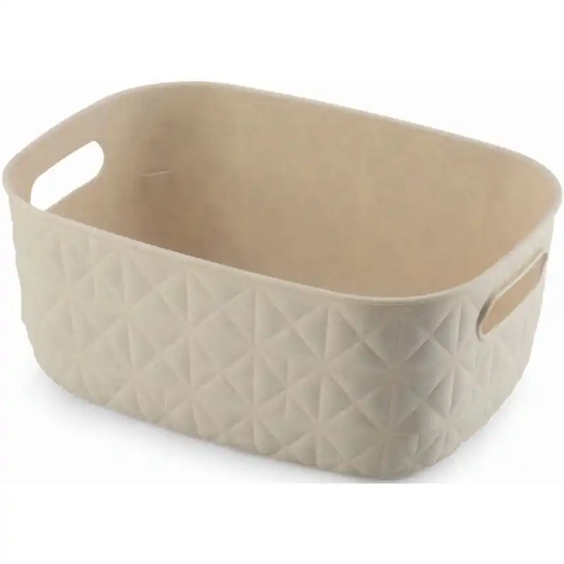 CURVER SOFTEX S 4L Körbchen 26,4 x 19,4 x 11,1 cm, beige 00576-Z67 Nur Für Kurze Zeit