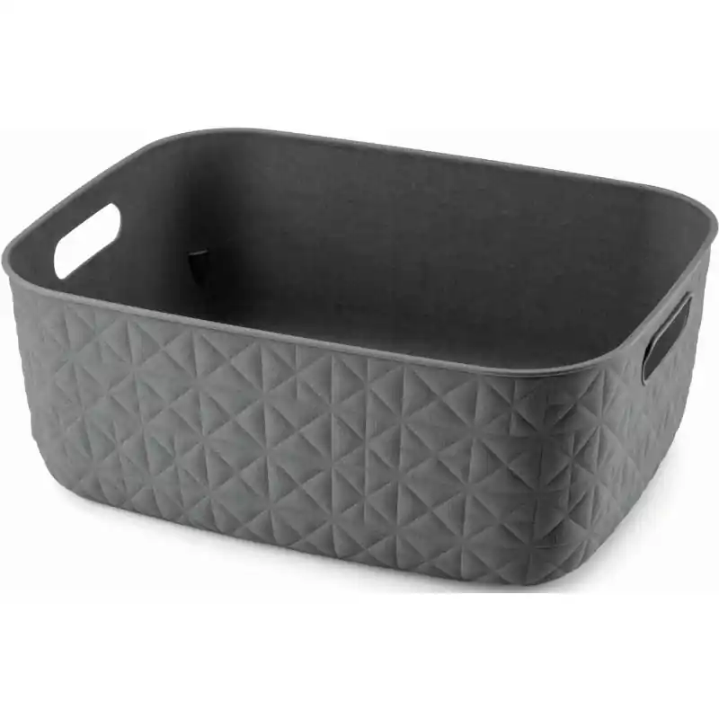 CURVER SOFTEX M 12,5L Körbchen 37,9 x 29,2 x 14,3 cm, dunkelgrau 00575-768 Abverkauf