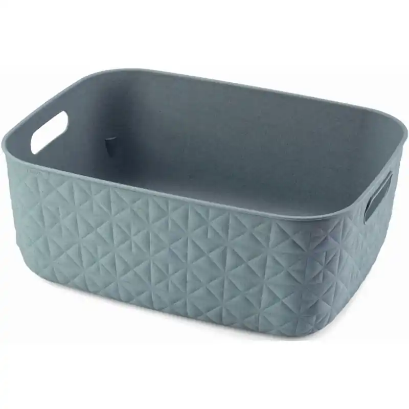 Heißes Angebot CURVER SOFTEX M 12,5L Körbchen 37,9 x 29,2 x 14,3 cm, blau 00575-Z69