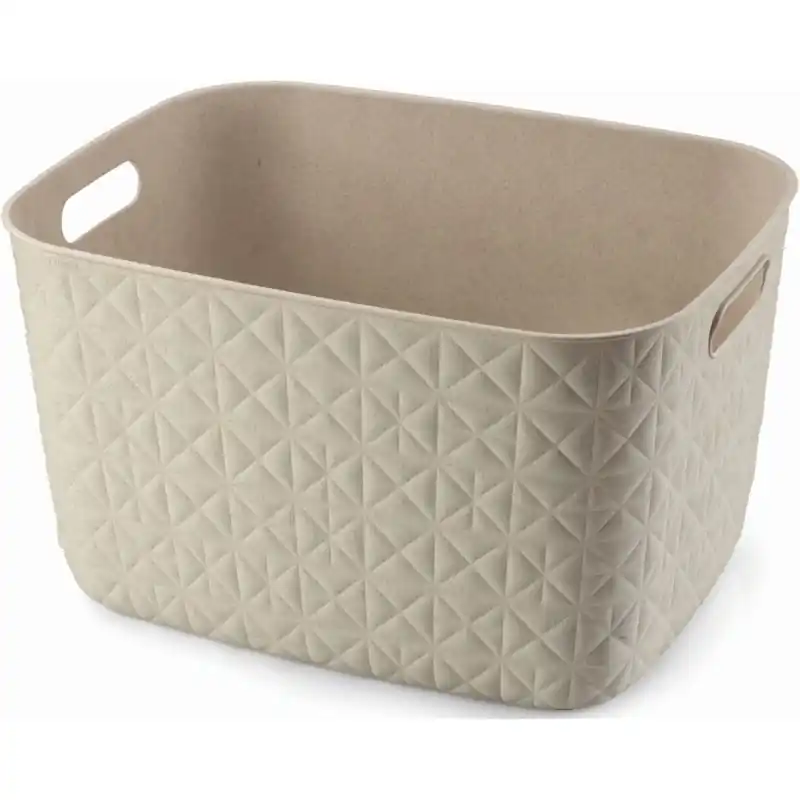 CURVER SOFTEX L 19L Körbchen 37,9 x 29,2 x 22,1 cm, beige 00574-Z67 Top-Angebot