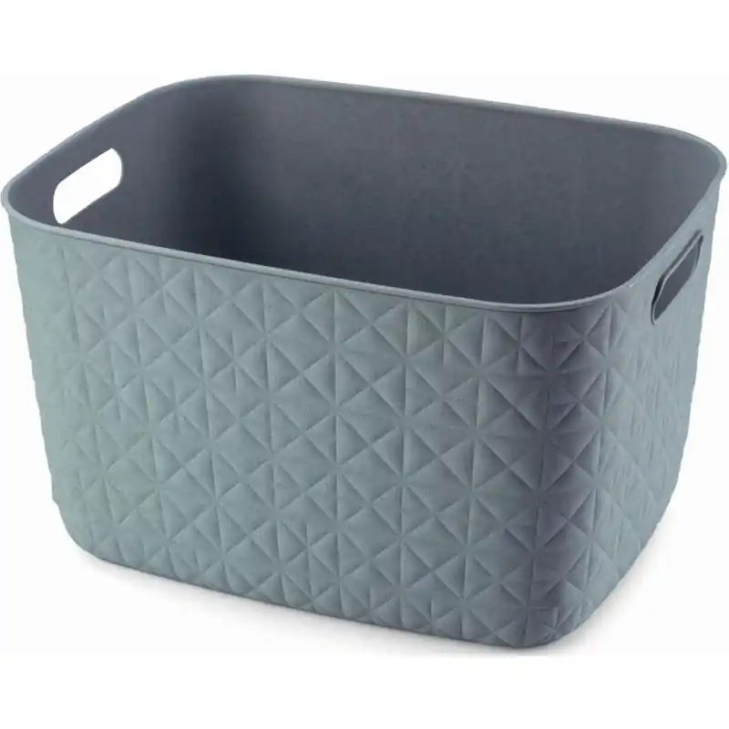 Top-Angebot CURVER SOFTEX L 19L Körbchen 37,9 x 29,2 x 22,1 cm, blau 00574-Z69