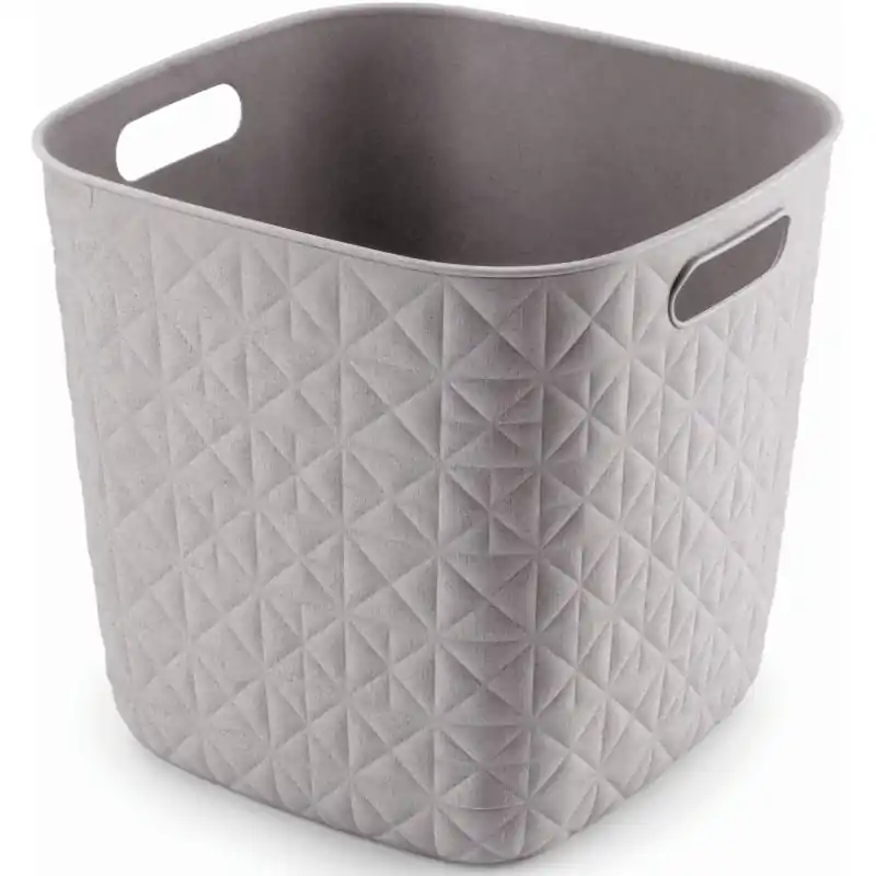 CURVER SOFTEX 15L Körbchen 27,9 x 27,9 x 26,9 cm, grau 00573-Z70 Letzte Chance