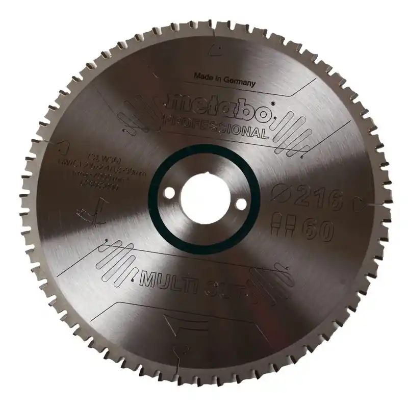 Heißes Angebot Metabo "Multi Cut Professional" Kreissägeblatt 216x30, Z60 FZ/TZ, 5 ° NEG. 628083000