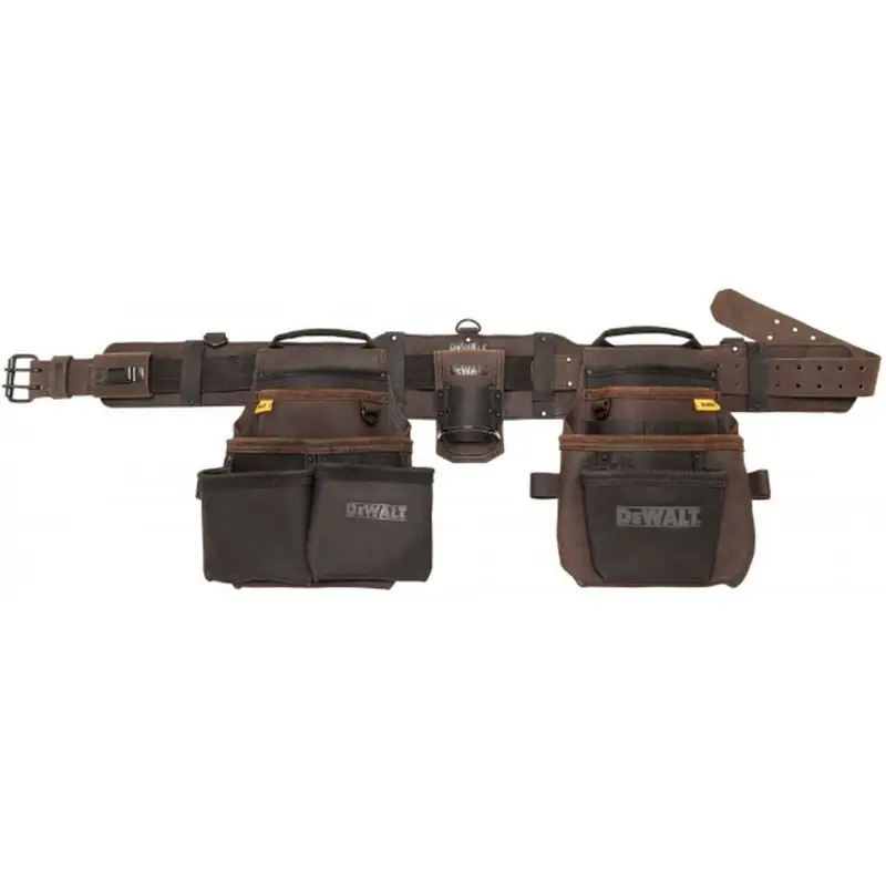 Bestpreis DeWALT DWST50113-1 Werkzeuggürtel/Holster aus Büffelleder mit Taschen