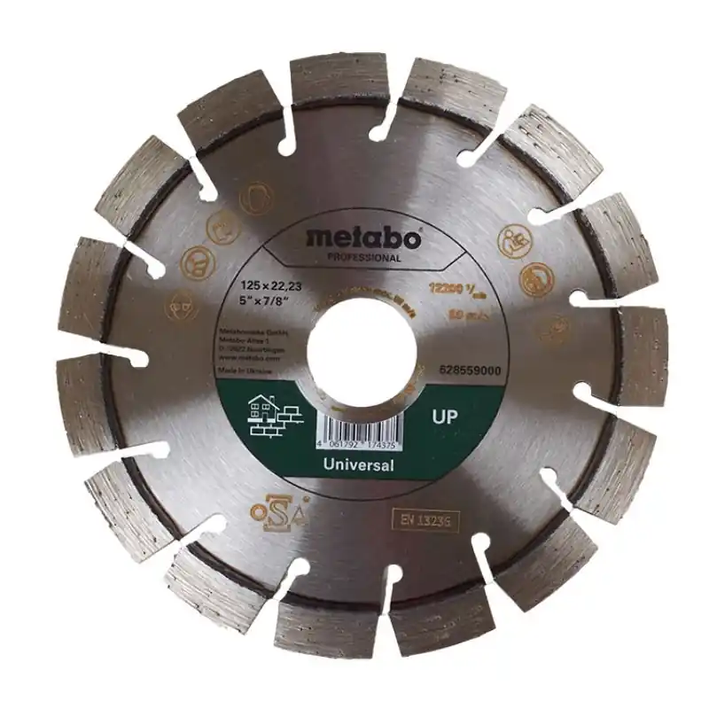 Sale Metabo Diamanttrennscheibe 125x22,23mm"UP"Universal "professional" 628559000