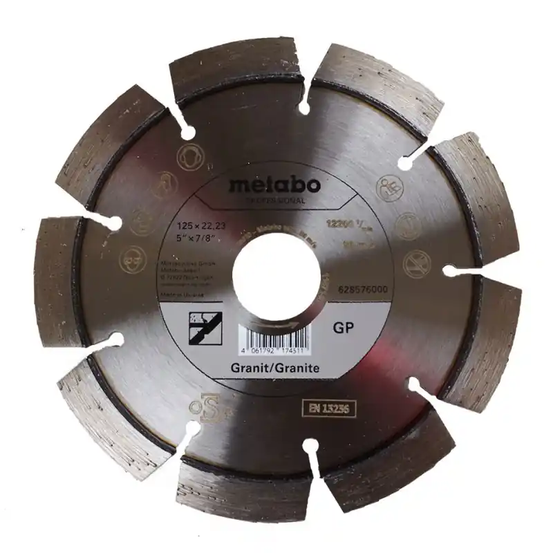 Bestseller Metabo Diamanttrennscheibe 125x22,23mm"GP"Granit "professional" 628576000