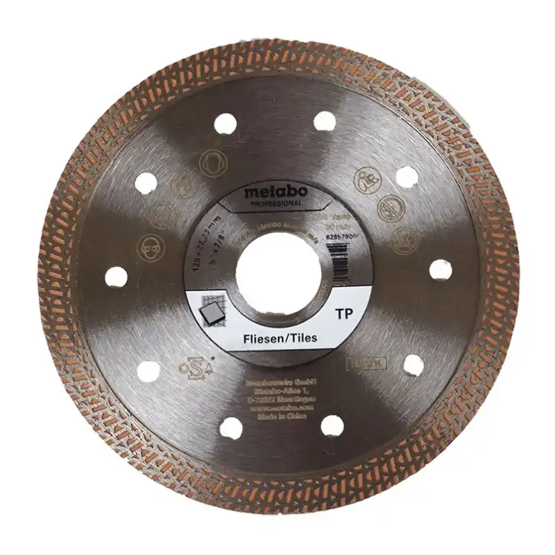 Metabo Diamanttrennscheibe 125x22,23mm"TP"Fliesen "professional" 628579000 Neue Ware