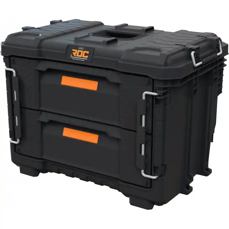 KETER ROC PRO GEAR 2.0 Box mit 2 Schubladen 56,5x37,5x41,3 cm 17212781 Billig