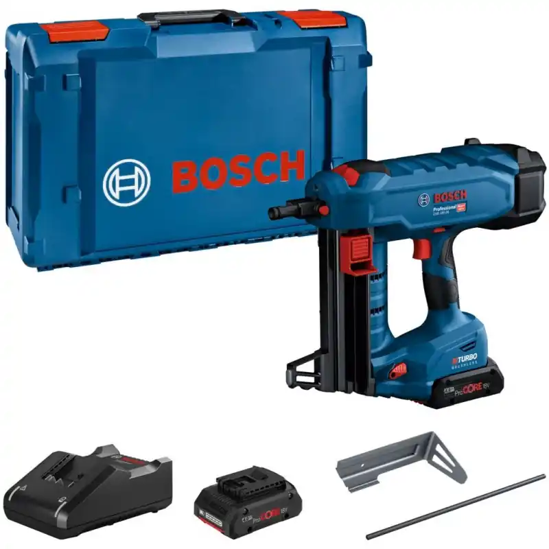 Nur Für Kurze Zeit BOSCH GNB 18V-38 PROFESSIONAL Akku-BetonNagler, 2x 4,0 Ah 06019L7002
