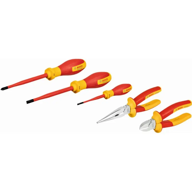 Garantierte Lieferung BOSCH VDE-Werkzeug-Set gemischt, 5-tlg. 1600A02NG2