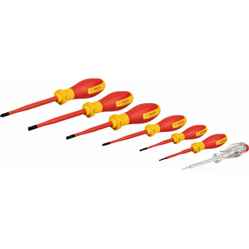 Rabatt BOSCH VDE-Schraubendreher-Set SL/PH, 7-tlg. 1600A02NF7