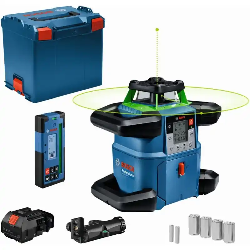 Sofort Bestellen BOSCH GRL 650 CHVG Rotationslaser L-BOXX, 4 x Batterie LR20, LR 65 G 0601061V01