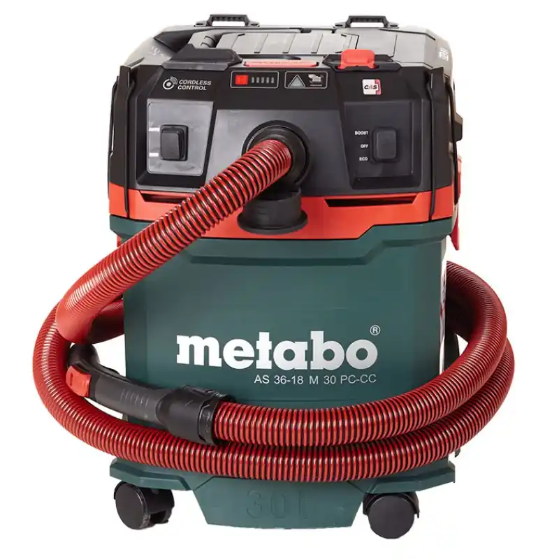 Metabo AS 36-18 M 30 PC-CC 30 L,(2x 18 V / ohne Akku) Akku-Sauger 602074850 Garantierte Lieferung