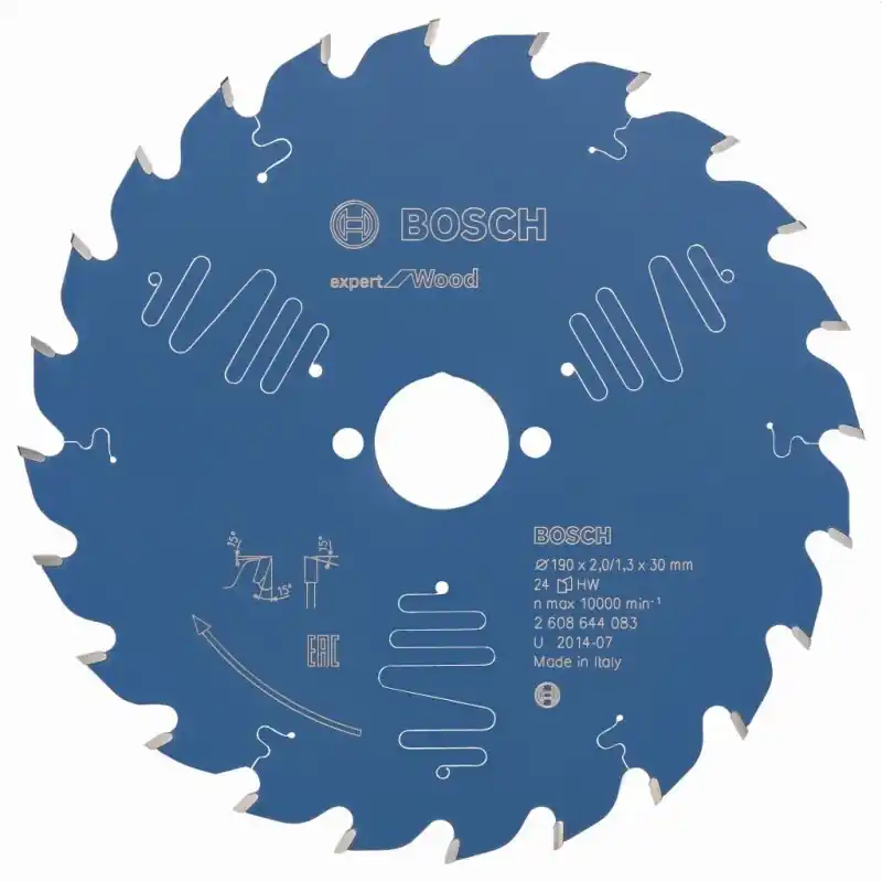 Jetzt Kaufen BOSCH Expert for Wood Kreissägeblatt 190 x 30 x 2,0 mm, 24 2608644083