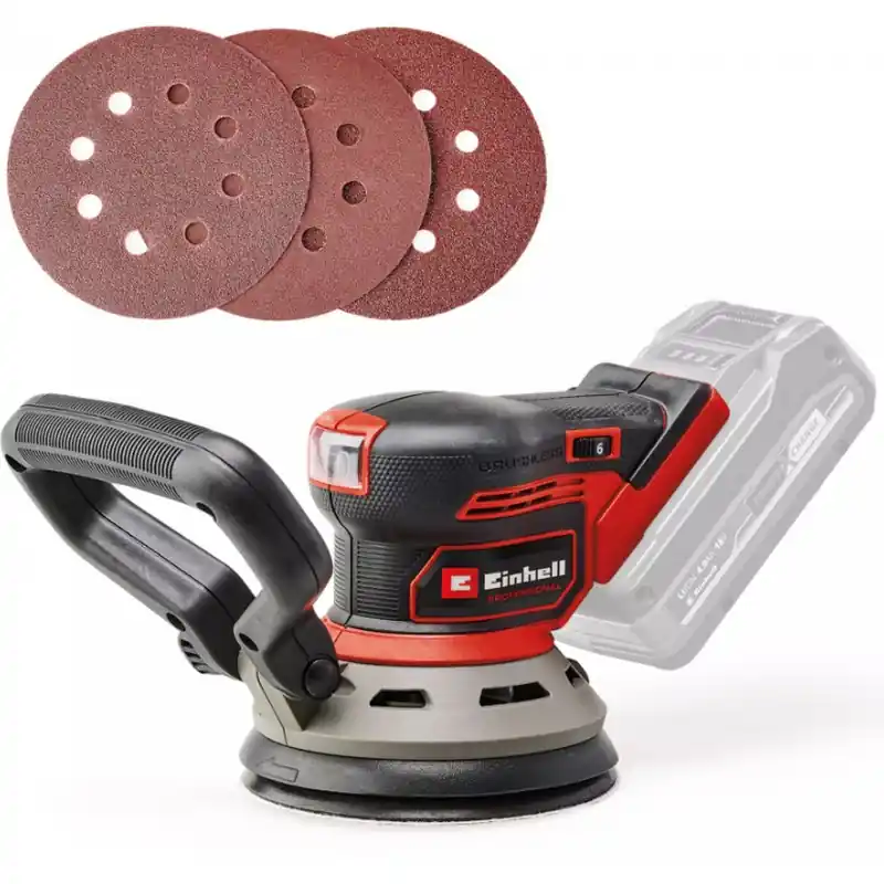Sofort Bestellen Einhell TP-RS 18/32 Li BL - Solo Akku-Exzenterschleifer (18V/ohne akku) 4462020