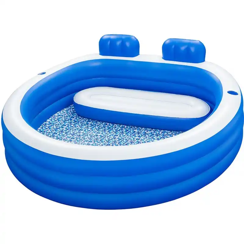 Finale Aktion BESTWAY Splash Paradise Family Pool, 231 x 219 x 79 cm 54422