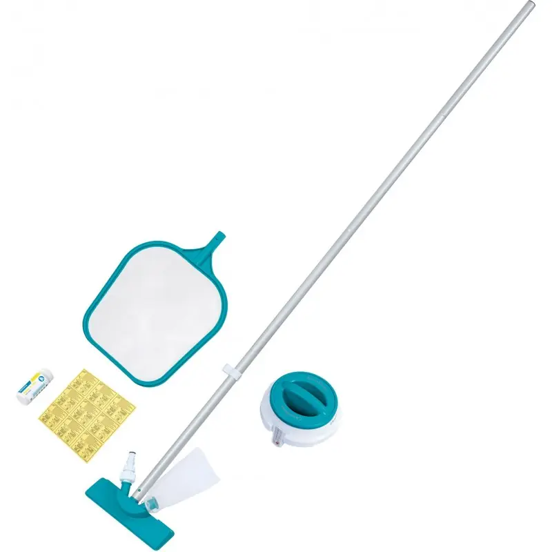BESTWAY AquaClear Deluxe Poolpflege Komplett-Set für Poolgrößen bis 396 cm 58794 Jetzt Kaufen