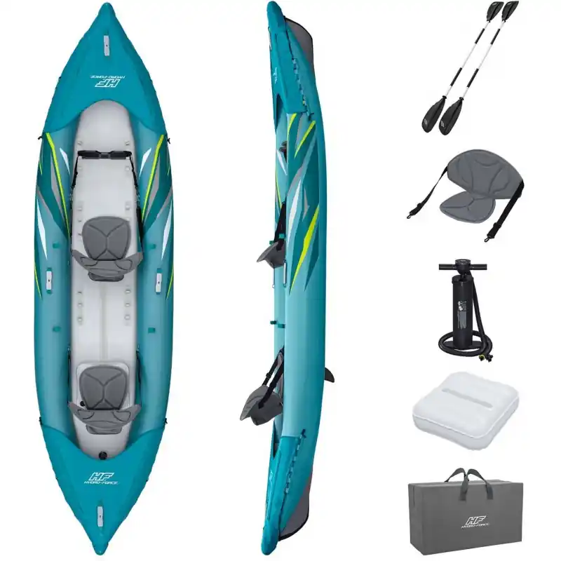 BESTWAY Hydro-Force Waypoint Elite X2 Kajak-Set, 382 x 96 x 33 cm 65167 Neue Kollektion
