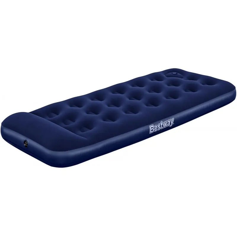 Meistverkauft BESTWAY Jr. Twin Single-Luftbett mit integrierter Fußpumpe, 185 x 76 x 28 cm 67223