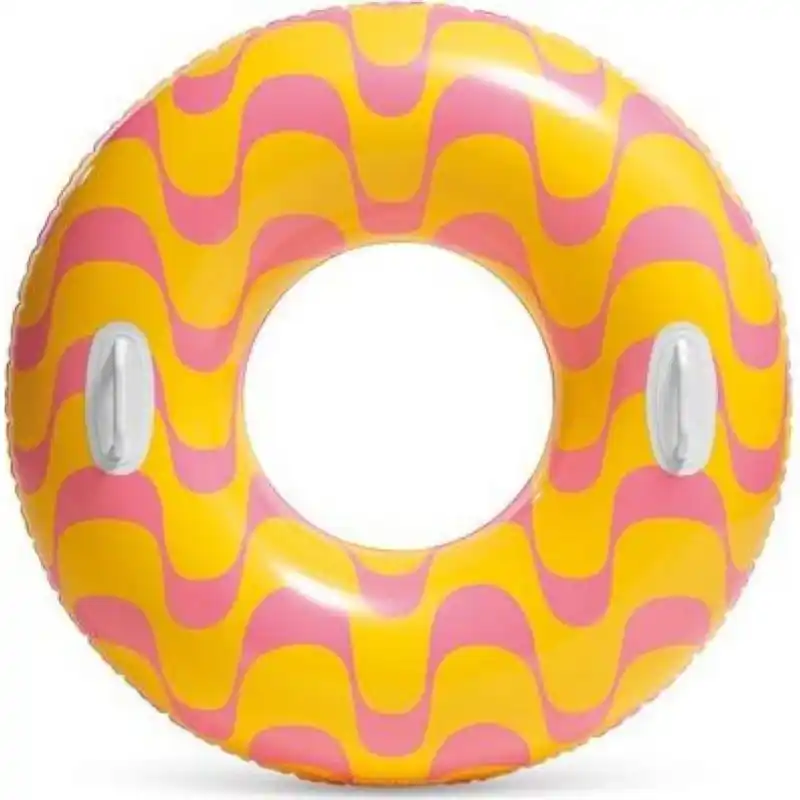 INTEX Aufblasbarer Ring mit Griffen 91 cm, orange-rosa 59256NP Sichere Zahlung