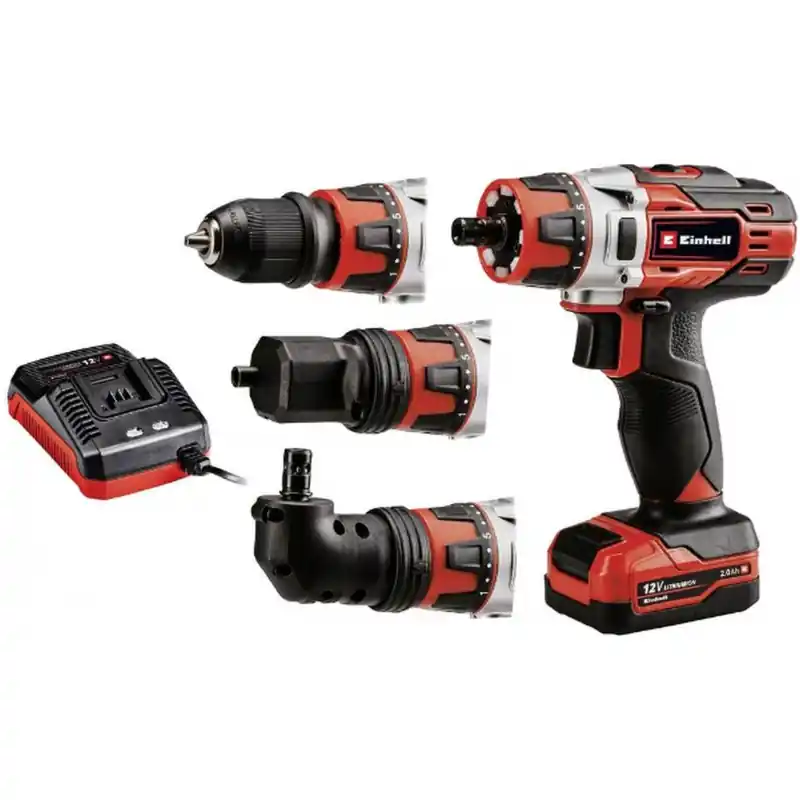 Einhell TE-CD 12/1 3X-Li Set Akku-Bohrschrauber (12V/1x2,0Ah) 4513595 Geprüft