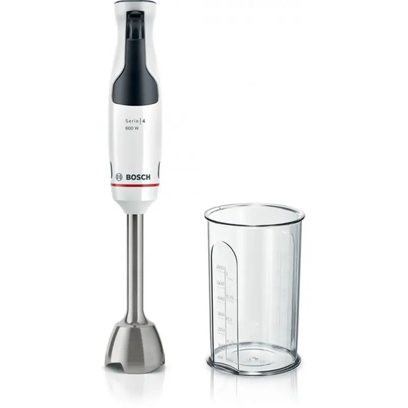 Bosch Serie 4, Stabmixer ErgoMaster, 600 W, Weiß MSM4W210 Preis Gesenkt