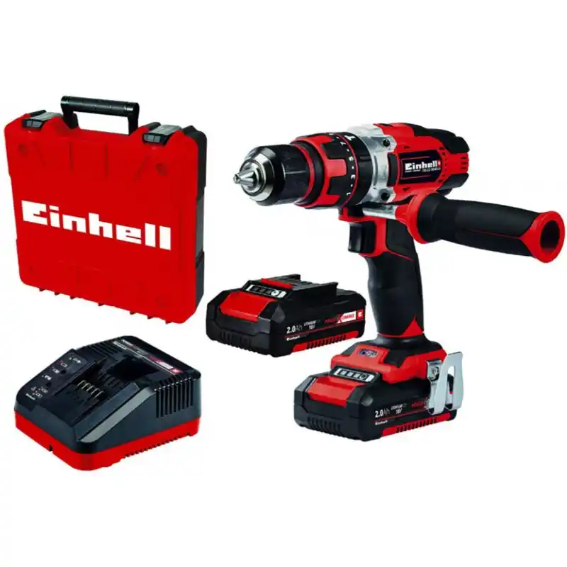 Einhell TE-CD 18/48 Li-i Akku-Schlagbohrschrauber (48Nm/18V/2x2,0Ah) 4513935 Geprüft