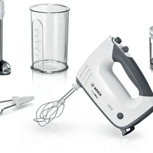 Solange Der Vorrat Reicht Bosch Handrührer ErgoMixx 750 W Weiß, grau MFQ37480