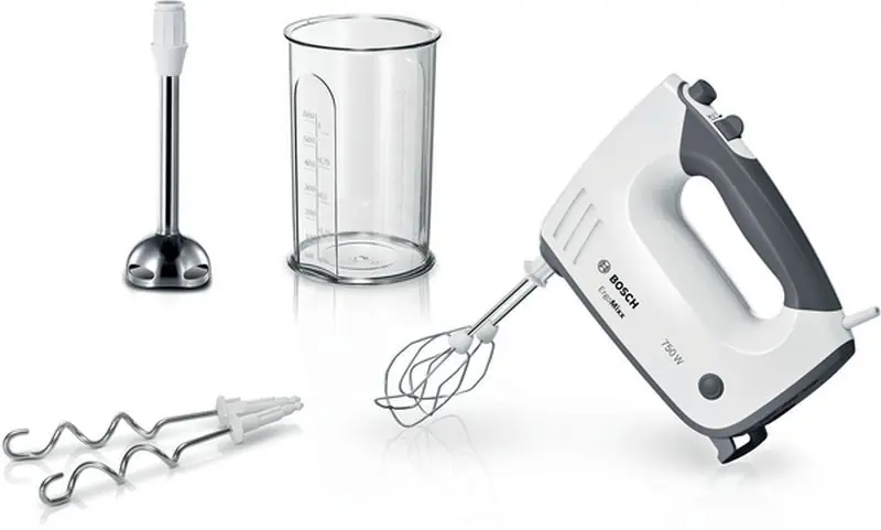 Bosch Handrührer ErgoMixx 750 W Weiß, grau MFQ37470 Markenware