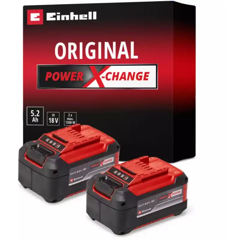 Einhell Akku 2x(18V/5,2Ah) PXC-Twinpack 4511526 Highlight