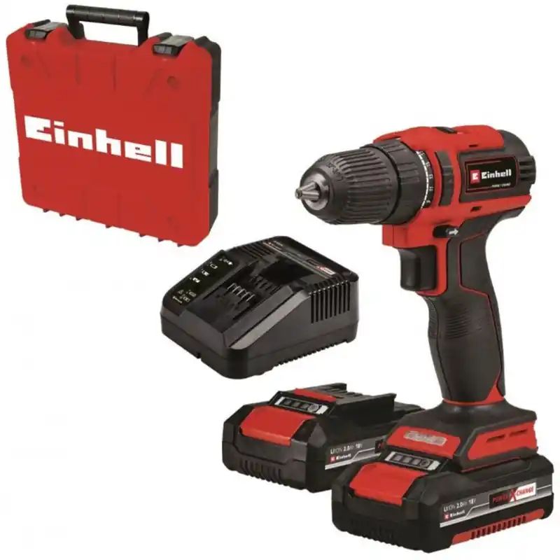 Echt Einhell TE-CD 18/40 Li BL Akku-Bohrschrauber (40Nm/18V/2x2,0Ah) Koffer 4513995