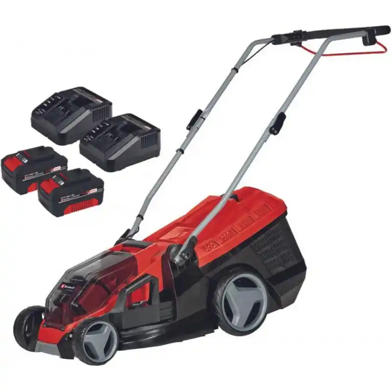 Schnäppchen Einhell GE-CM 36/36 Li M Kit Akku-Rasenmäher (18V/2x4,0Ah) 3413234