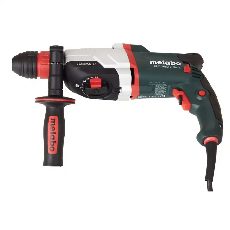 Letzte Chance Metabo UHE 2660-2 Quick Multifunktionshammer SDS-Plus (2,8J/800W) MetaBOX 145L, 6006975