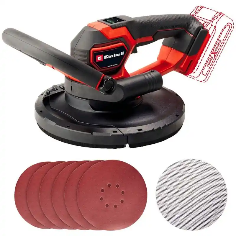 Sofort Bestellen Einhell TP-DWS 18/225 Li BL Solo Akku-Trockenbauschleifer (225mm/18V/bez aku) 4259995