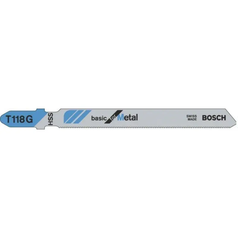 Neu BOSCH Sägeblatt für Säbelsäge T 118 G Basic für Metall 2608631012