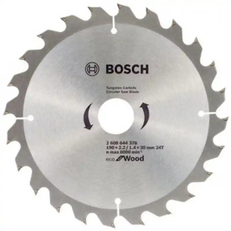 Neuheit BOSCH Eco for Wood Kreissägeblatt 190x30x2,2/?1,4 mm z24 2608644376