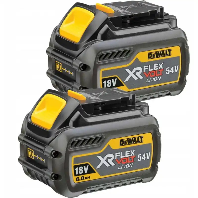 Saisonangebot DeWALT DCB546T2-XJ Akku-Starter-Set FlexVolt (18/54V- 6,0/2,0Ah) Li-Ion