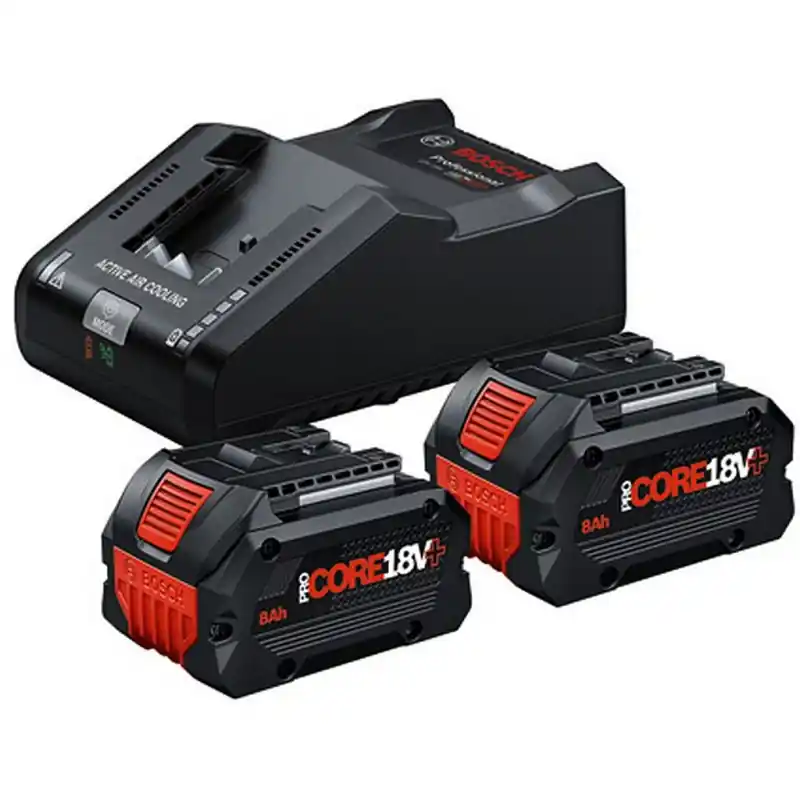BOSCH Starter-Set 2 x ProCORE18V+ 8.0Ah + GAL 18V-160 1600A02X03 Sonderangebot