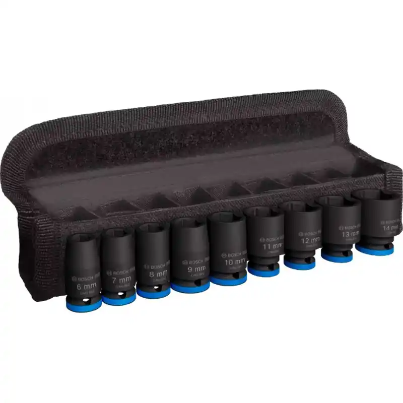 BOSCH PRO Impact Socket Set, 1/4", Standard, 9-tlg. 2608003034 Bestpreis