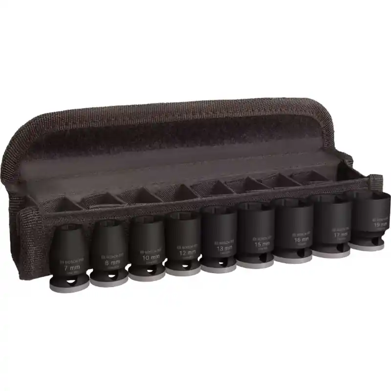 Sonderaktion BOSCH PRO Impact Socket Set, 3/8", Standard, 9-tlg. 2608003036