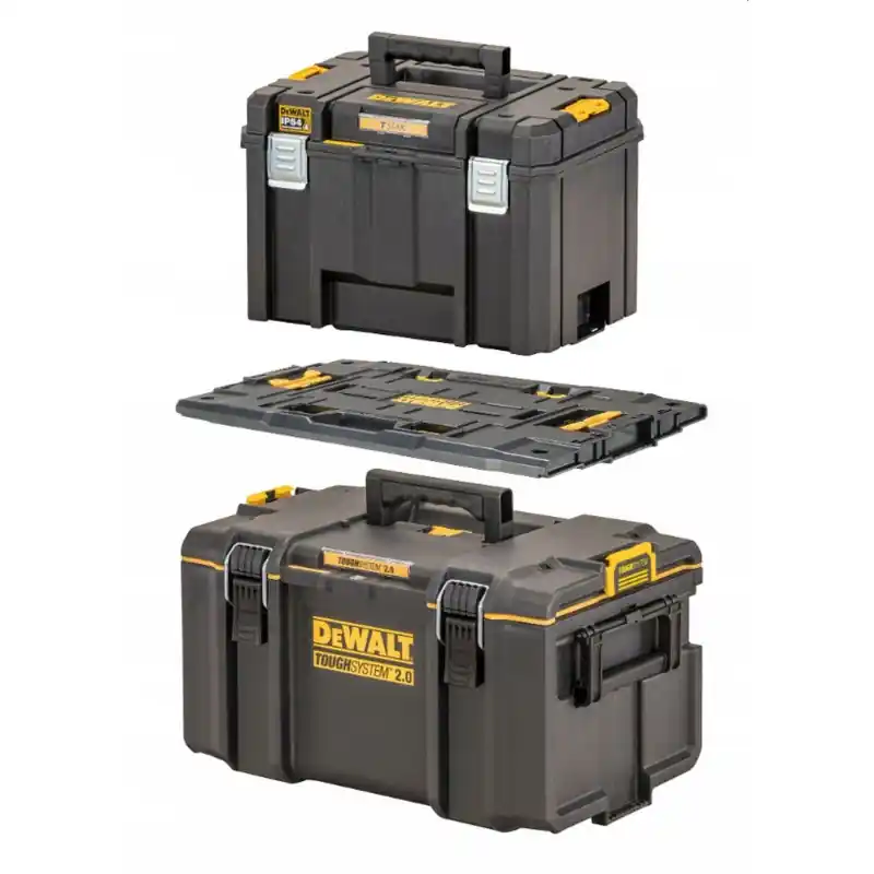 DeWALT DWST08017-9 Set Aufbewahrungsboxen Toughsystem – TSTAK Adapter-Bundle Must-Have
