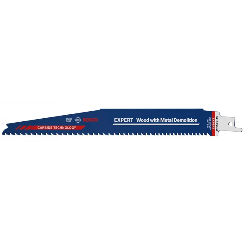 BOSCH EXPERT ‘Wood with Metal Demolition’ S 1167 XHM Säbelsägeblatt, 10 Stück 2608900400 Top-Angebot