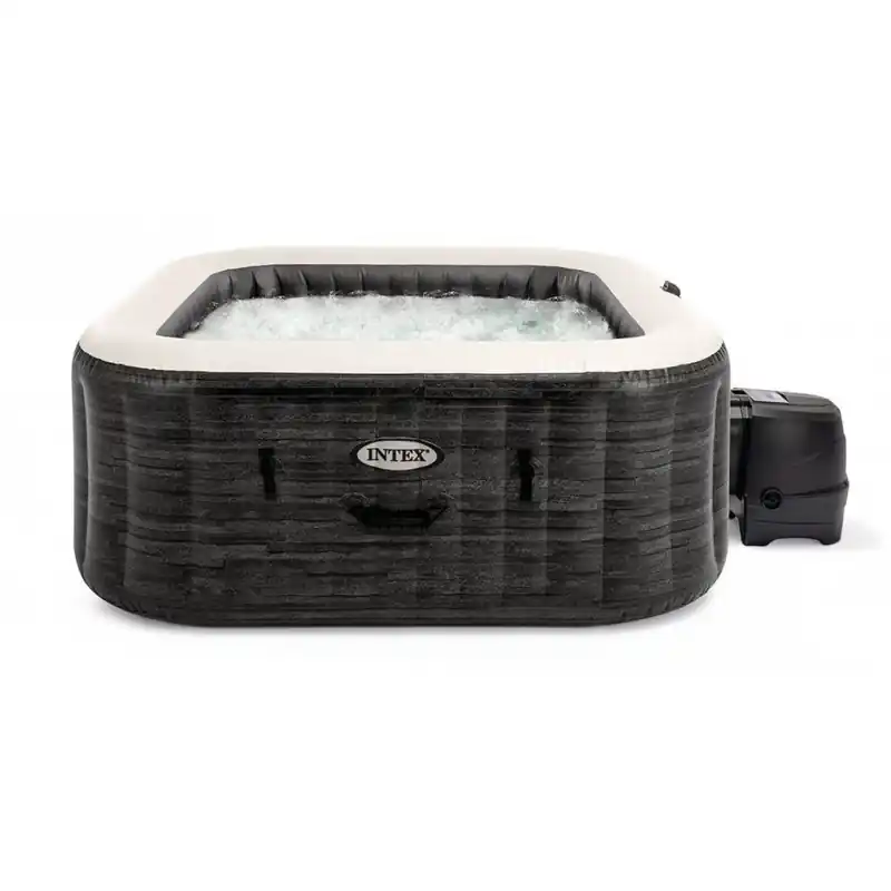 Sofort Bestellen INTEX PureSpa Greystone Bubble Deluxe Whirlpool für 4 Personen S2 28450