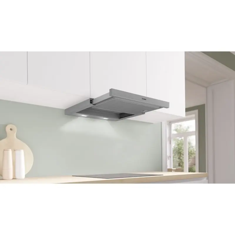 Solange Der Vorrat Reicht Bosch Serie 2 Flachschirmhaube 60 cm Silber, metallisch DFL064W53