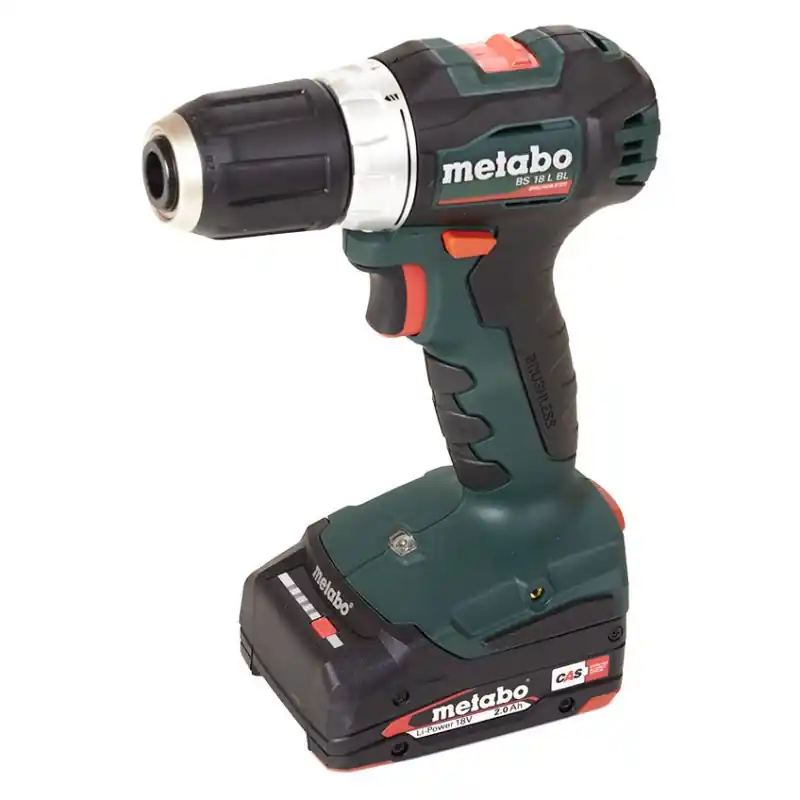 Ausverkauf Metabo BS 18 L BL Akku-Bohrschrauber (18V/2x2,0Ah) MetaBox 602326500