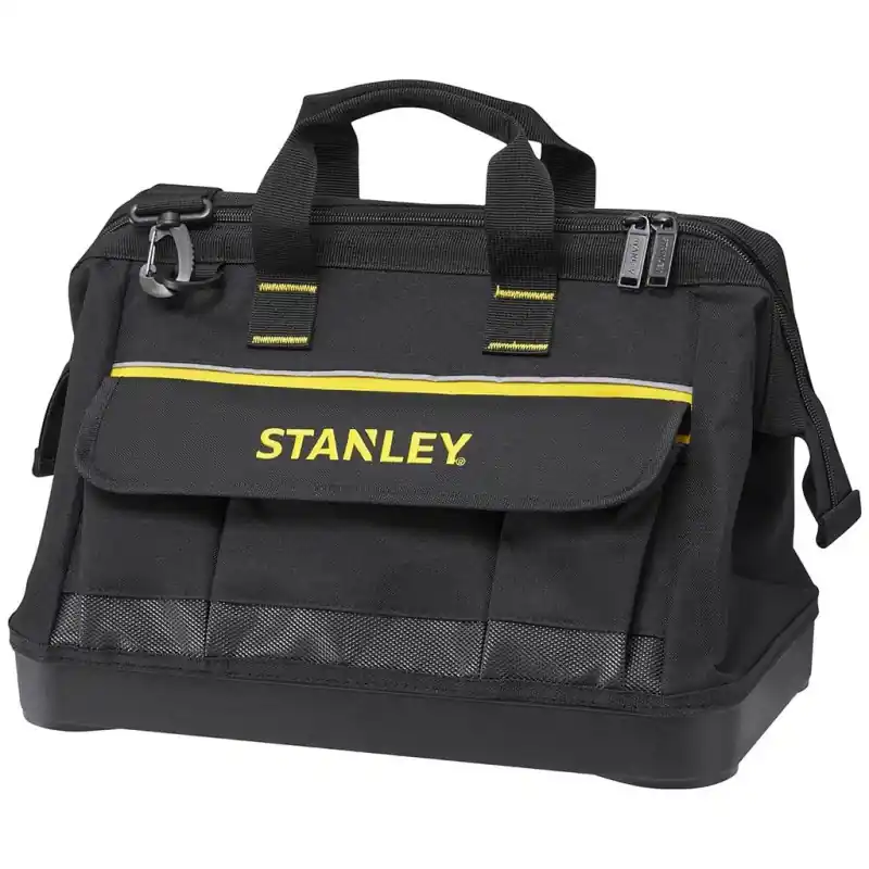 Echt Stanley 1-96-183 16" Werkzeugtasche mit Kunststoffboden