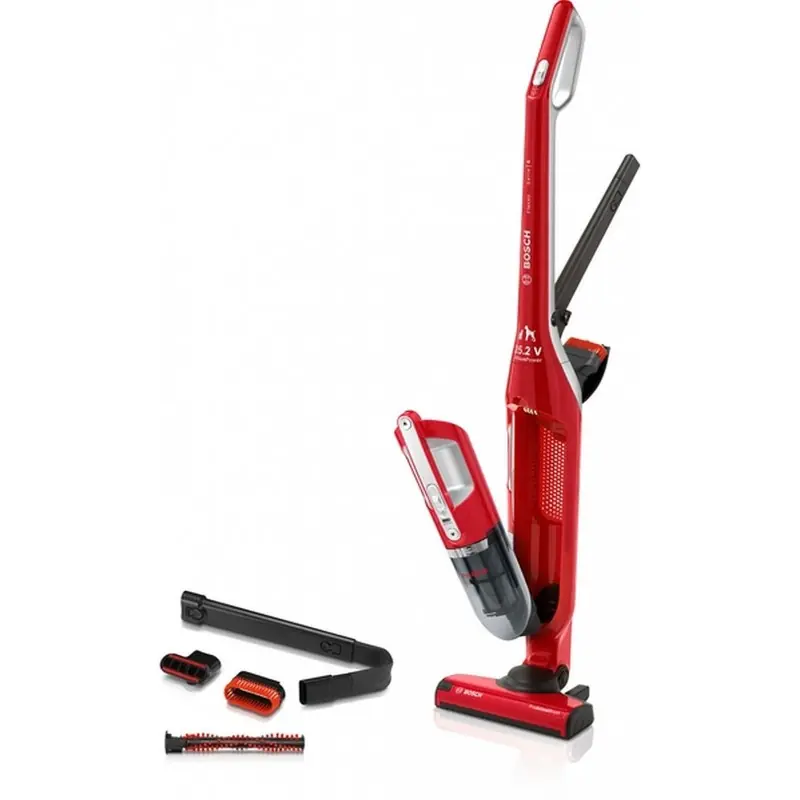 Preisreduziert Bosch Serie 4 Akku-Staubsauger Flexxo 25.2V Rot BBH3ZOO25