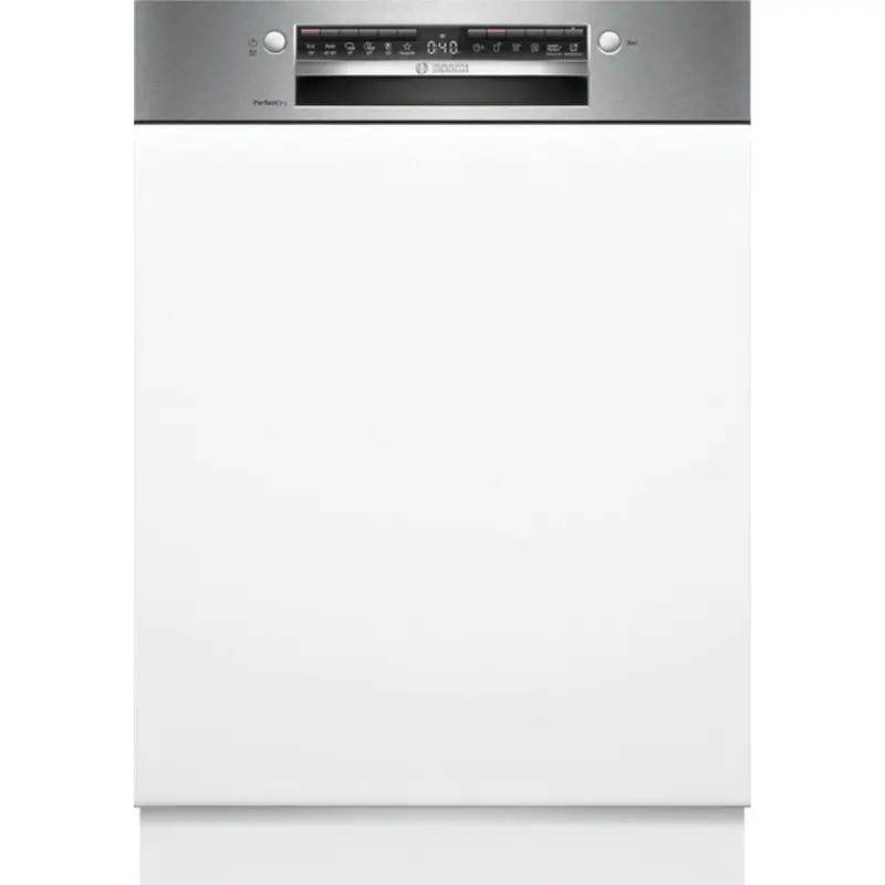 Abverkauf Bosch Serie 6 Teilintegrierter Geschirrspüler 60 cm Gebürsteter Stahl SMI6YCS02E