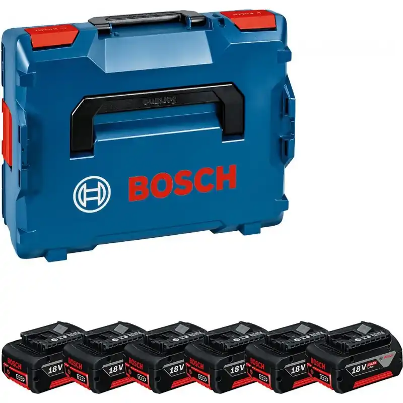 BOSCH Akkupack 6x GBA 18V 4.0Ah PROFESSIONAL 1600A02A2S Neu