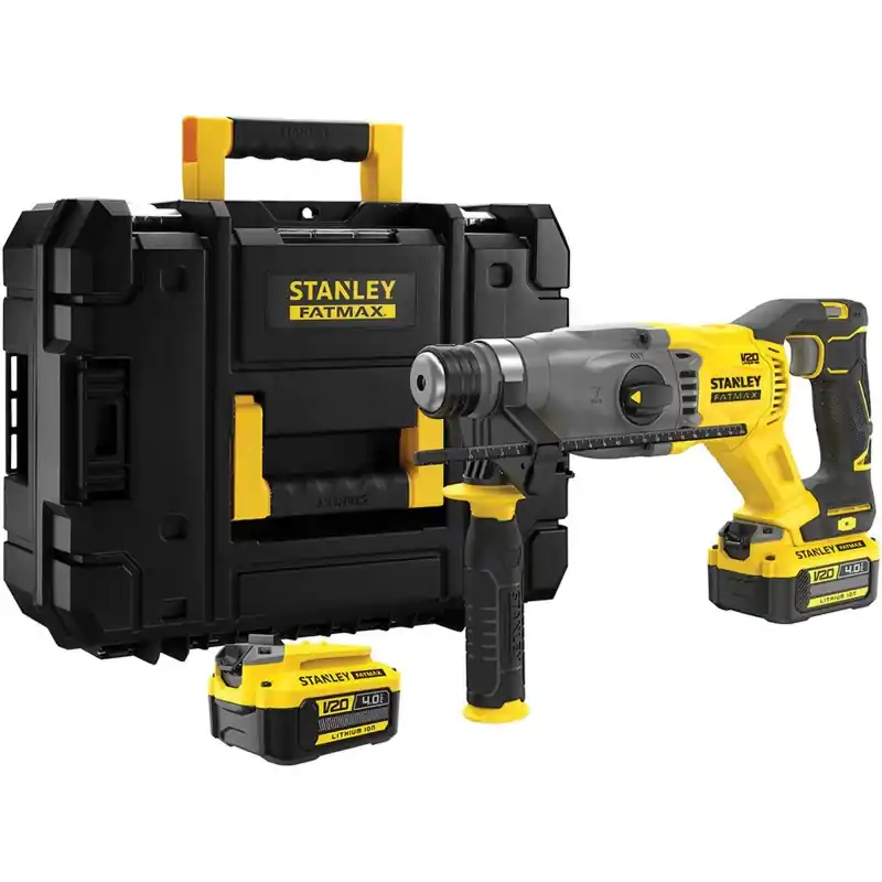 Stanley SFMCH900M22 FatMax V20 Akku Kombihammer SDS-Plus (18V/2x4,0Ah/2,0J) Billig